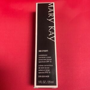 Mary Kay CC cream complexion corrector SPF 15. Shade light to medium. Exp 05/26